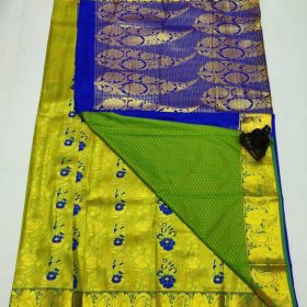 Kanchipuram sarees for bridal usage