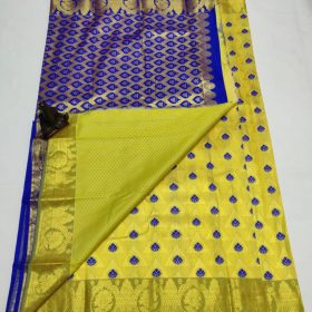 Bridal kanjivaram silk saree